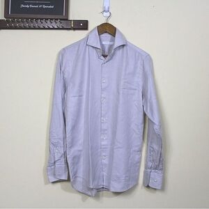 J. Lindeberg Gray Button Down Dress Shirt